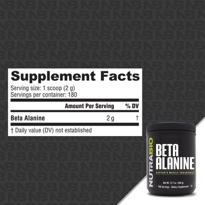 Beta Alanine Nutrabio