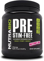 Nutrabio Stim Free Pre