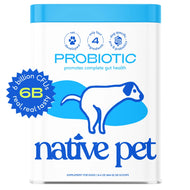 Native pet probiotic