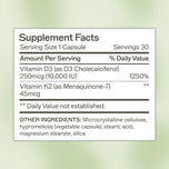 Amy Myers MD Vitamin D3 + K2
