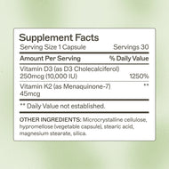 Amy Myers MD Vitamin D3 + K2