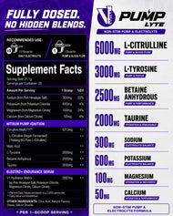 Pump Lyte Non Stim plus electrolytes