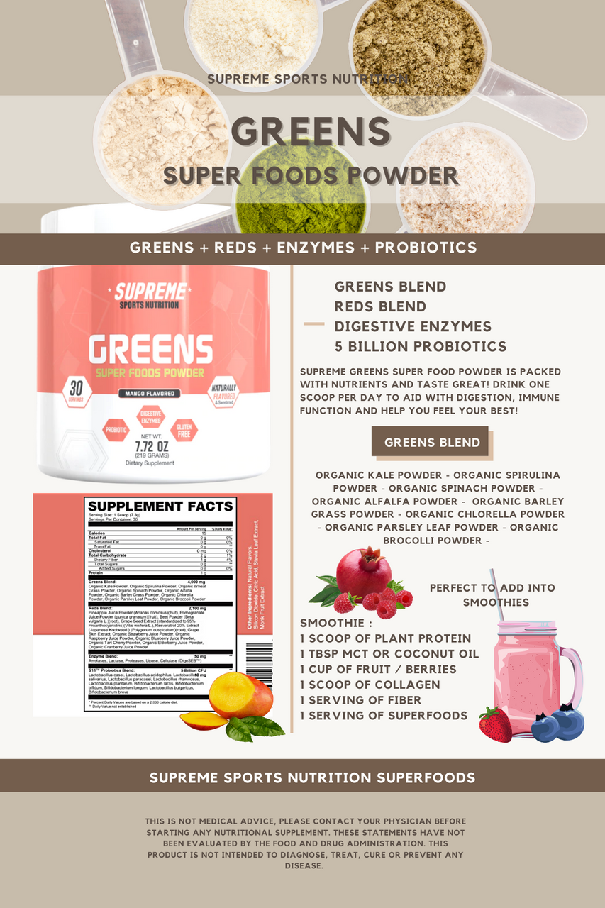 Supreme Greens Superfood Powder